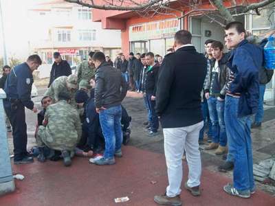 Çarşı iznine çıkan 2 asker alkol komasına girdi