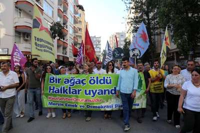 Mersin'de Gezi Eylemi anması