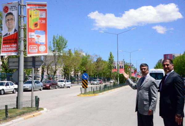 MHP'den Cumhurbaşkanı'nın gelişi nedeniyle afişlerin kaldırılmasına tepki