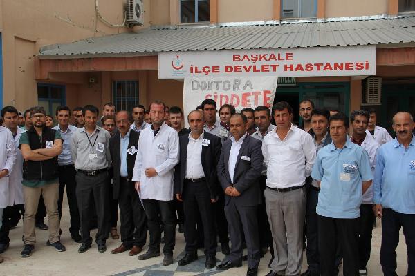 Başkale'de Dr. Furtun'un öldürülmesine tepki