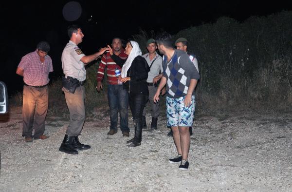 Didim'de botları batan kaçaklar ölümden döndü