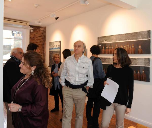 Genç Türk ressam eserlerini Londra’da sergiledi