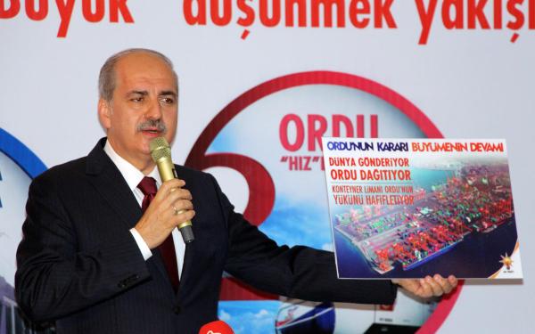 Kurtulmuş, Ordu için 5 mega proje açıkladı