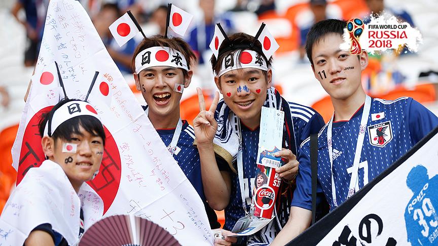 Japon taraftarlar gönülleri de kazandı