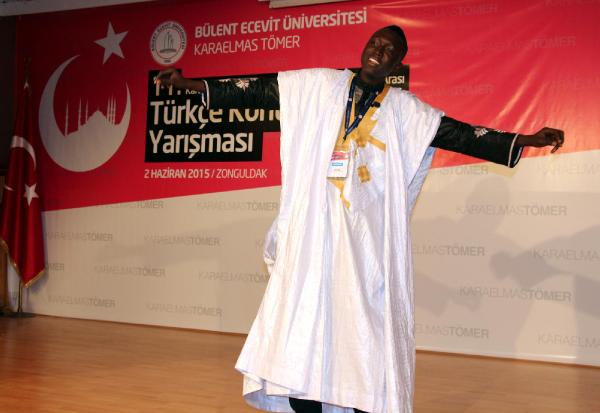 Yabancı öğrenciler arasında Türkçe konuşma yarışması