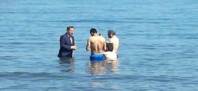 Milletvekili adayı denizdekilerden oy istedi