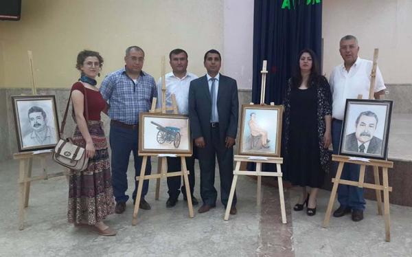 Öğretmenden 'Geçmişten Günümüze İslahiye' resim sergisi