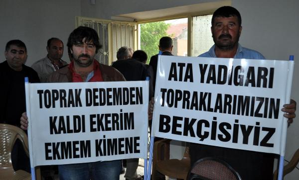 Köylülerin tapu tepkisi