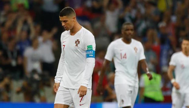 Ronaldolu Portekiz elendi