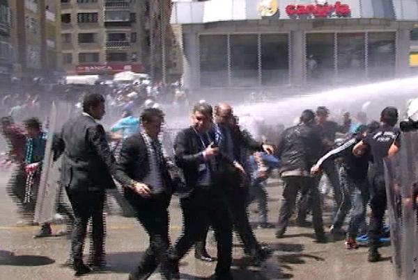 Erzurum'da HDP mitingİ öncesi olaylar çıktı (2)