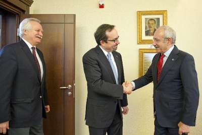 ABD Büyükelçisi Bass, Kılıçdaroğlu'nu ziyaret etti