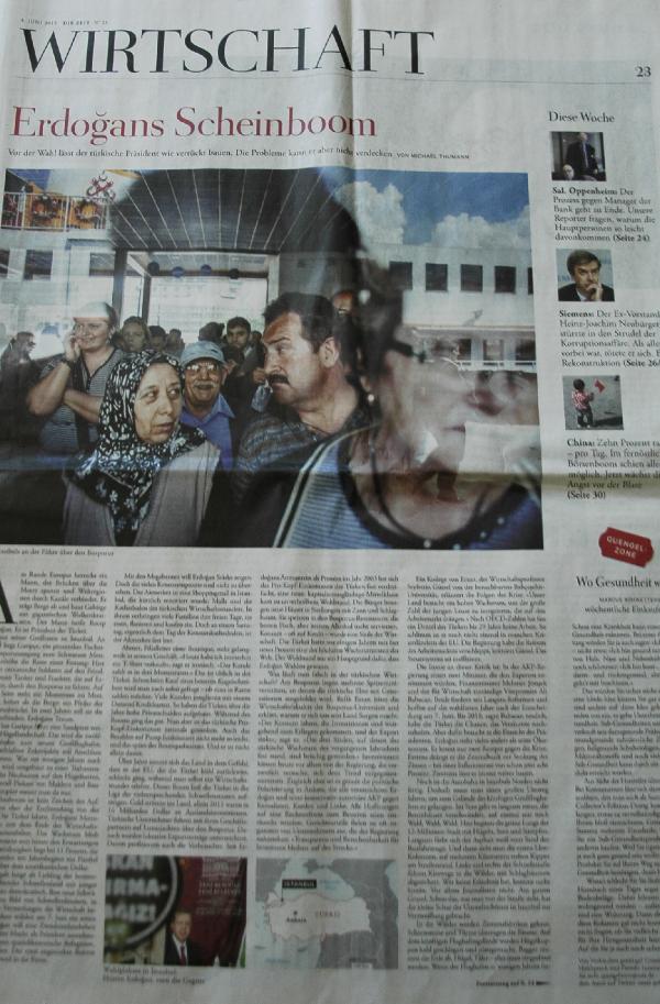 Die Zeit: “Erdoğan’ın sözde büyümesi”