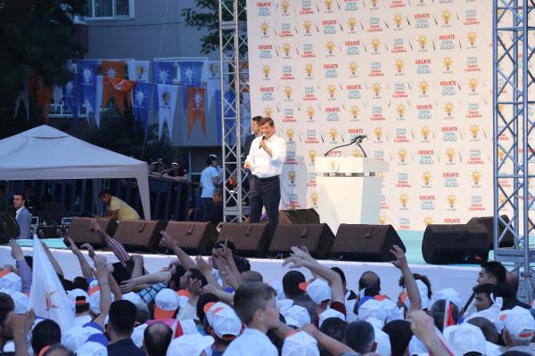 Başbakan Davutoğlu'dan CHP, MHP ve HDP’ye üçlü çete suçlaması (2)