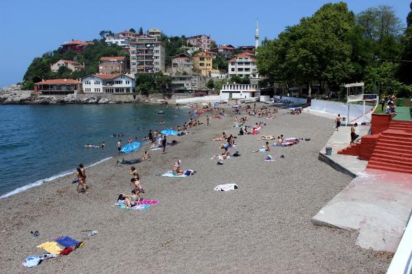 Zonguldak'ta Kapuz Plajı'na mavi bayrak ödülü