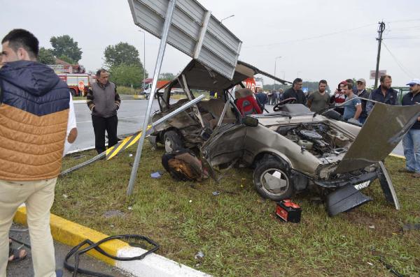 Sakarya'da trafik kazası: 5 yaralı