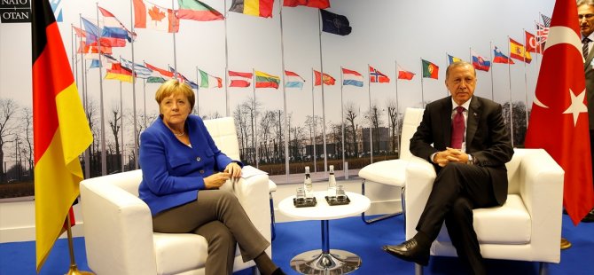 Merkel-Erdoğan görüşmesi başladı