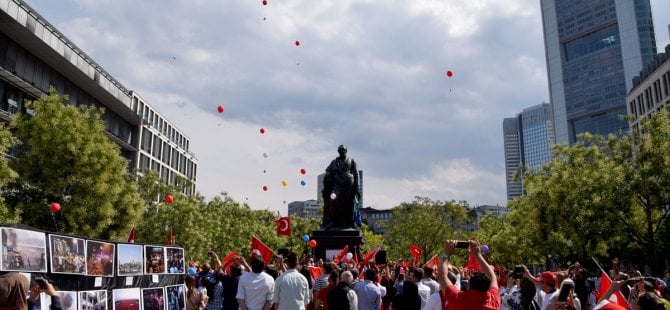 Almanya'da 15 Temmuz şehitleri unutulmadı
