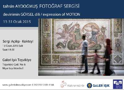 Tahsin Aydoğmuş'un "Devinimin Görsel Dili" sergisi yarın açılıyor
