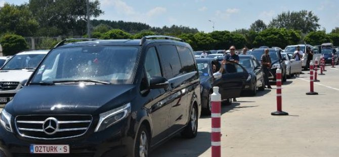Kapıkule'de tüm zamanların rekoru kırıldı