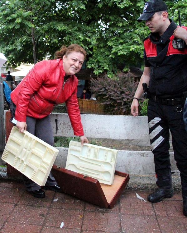 Zonguldak'ta şüpheli paket paniği