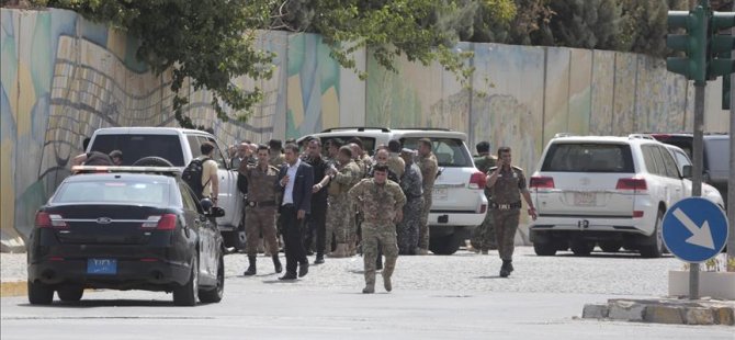 Erbil'de valilik binasında silahlı çatışma