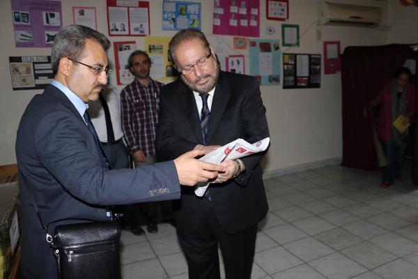 BTP Genel Başkanı Haydar Baş oyunu kullandı