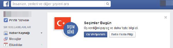 Facebook, seçimin nabzını tutuyor
