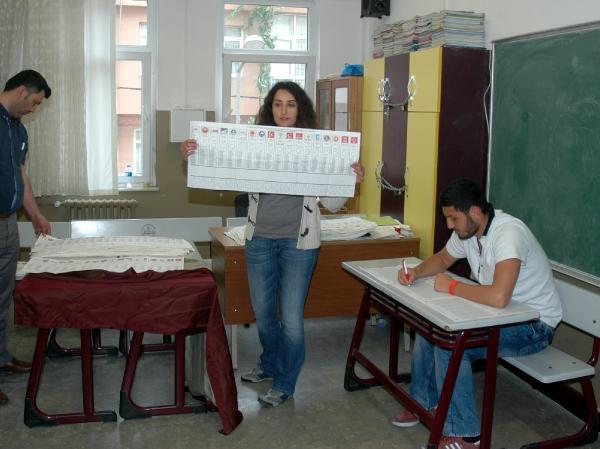 Sandıklar açıldı, oyların sayımına geçildi