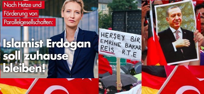 AfD: Erdoğan evde kalmalı
