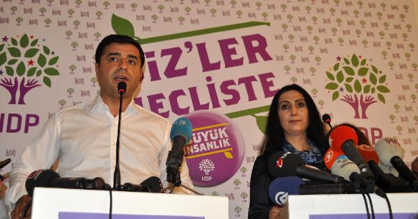 Demirtaş ve Yüksekdağ'a yoğun ilgi