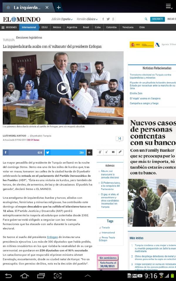 İspanyol basınından Erdoğan yorumu: "Kral Çıplak"