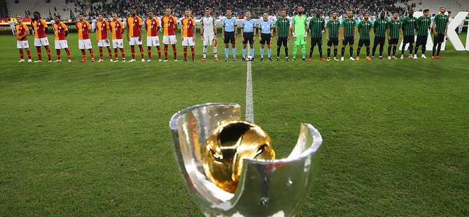 Süper Kupa Akhisarspor'un