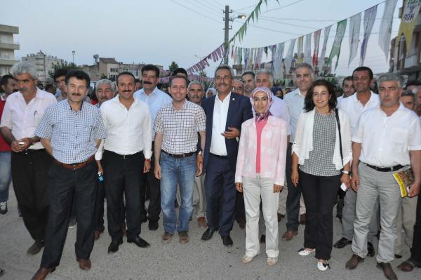 Adıyaman'da HDP'de kutlama