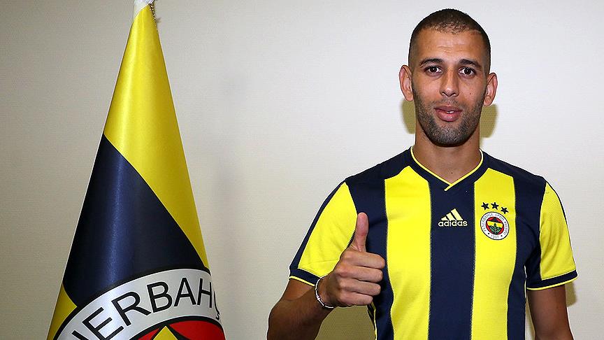 Fenerbahçe'de Slimani imzayı att