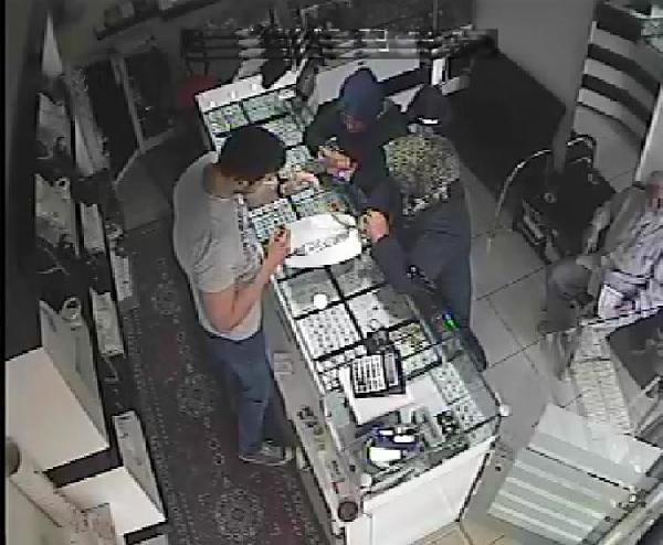 Kuyumcu soygunu güvenlik kamerasıyla aydınlatıldı