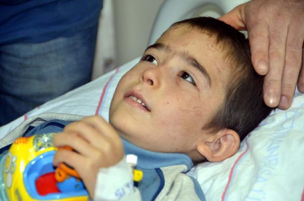 Mucize çocuk Mustafa'nın tedavisi sürüyor