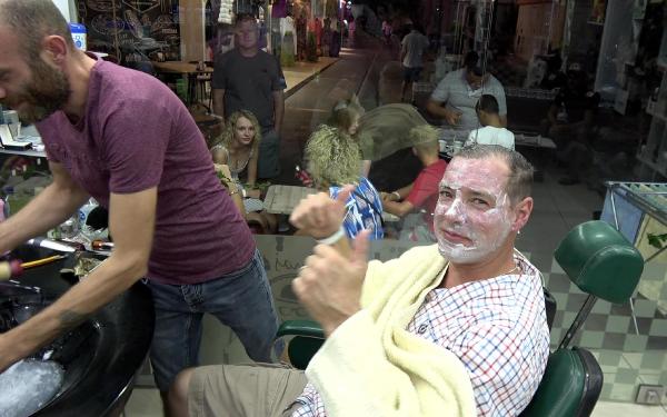 'Very good Turkish Barber' diye yazacağım'