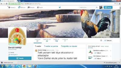 Twitter'da sahte valilik hesabı açtılar