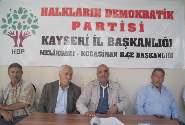 HDP Kayseri İl Başkanı: Araç bulamadık, yürüyerek gittik