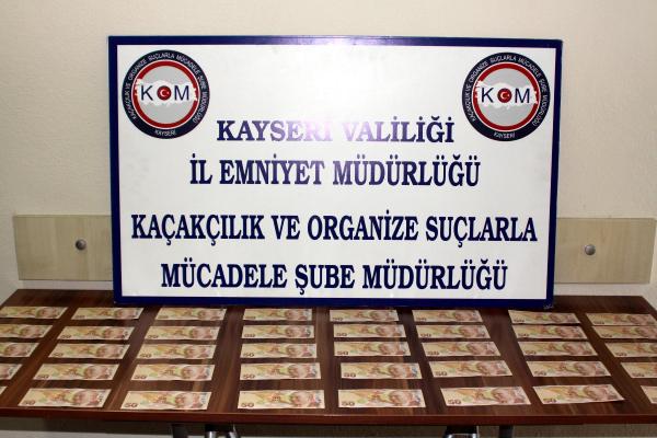 Kayseri'de sahte para operasyonu: 6 gözaltı