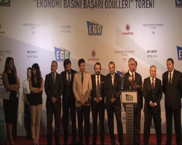 'Ekonomi basını başarı ödülleri' sahiplerini buldu