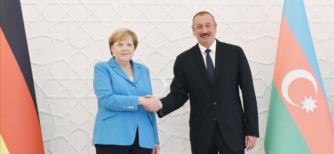 Merkel: Azerbaycan en önemli ticari ortağımız