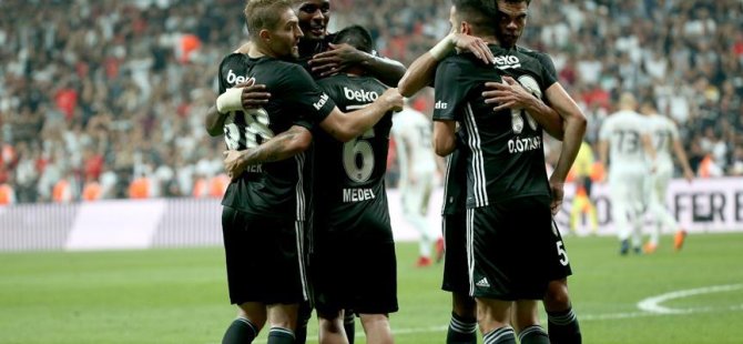 Beşiktaş Partizan'ı 3 golle geçti