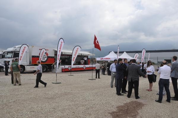 'Yola sağlam çık' TIR'ı Kocaeli'de