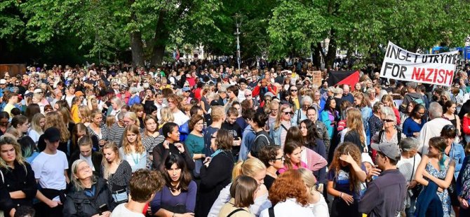 'Caddelerimizde ırkçı istemiyoruz'