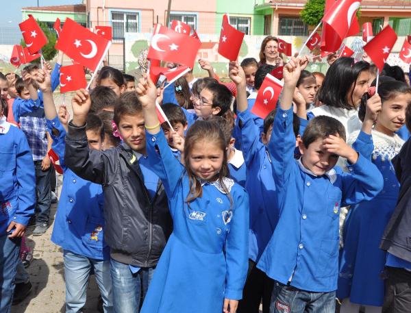 Uşak'ta karne heyecanı