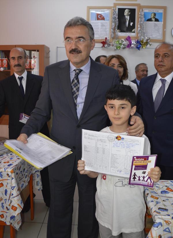 Aydın'da karne sevinci