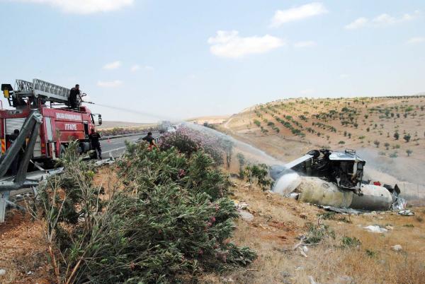 Şanlıurfa’da LPG yüklü tanker alev aldı