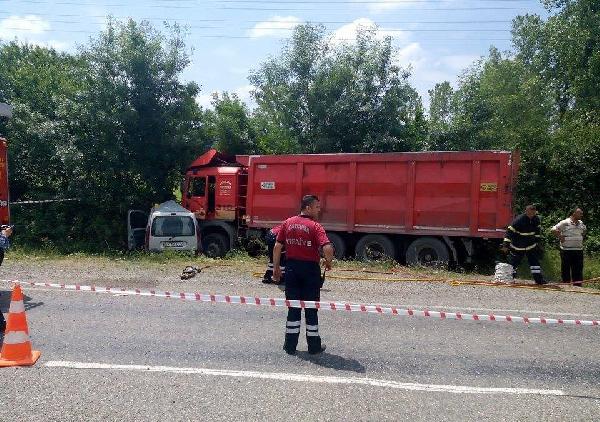 Zonguldak'ta kaza: 1 ölü, 1 yaralı