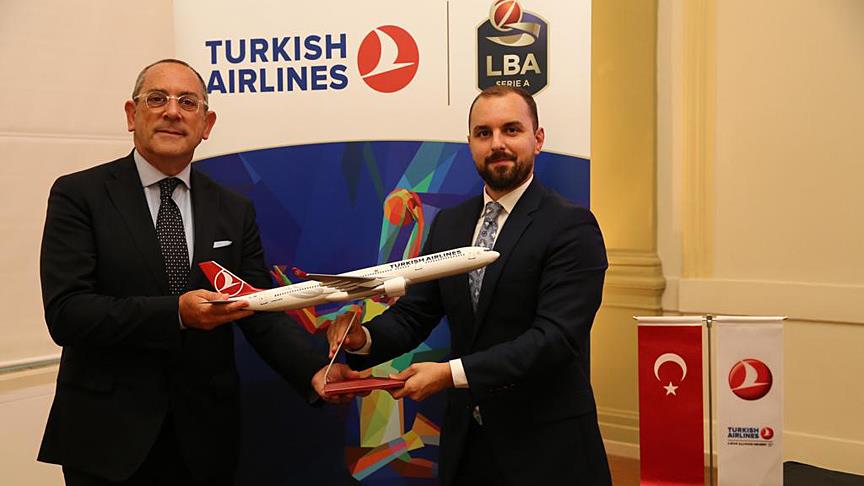 THY, İtalya Basketbol Ligi'nin sponsoru oldu